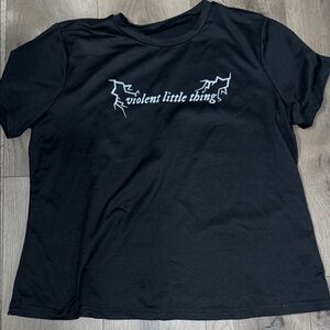 Black Graphic T-Shirt